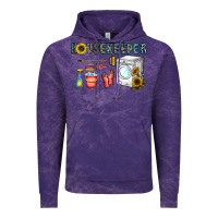 Cloud Purple housekeeper Vintage Hoodie - CowhideDigitalArt
