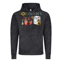 Vintage Black housekeeper Vintage Hoodie - CowhideDigitalArt
