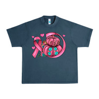Midnight Navy cancer ribbon pumpkins Urban Heavy Tee - JahusDesignShop
