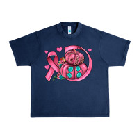 Navy cancer ribbon pumpkins Urban Heavy Tee - JahusDesignShop