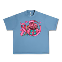 Pebble Blue cancer ribbon pumpkins Urban Heavy Tee - JahusDesignShop