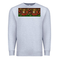 Heather Grey oh holy night Premium Sweatshirt - BundleAndBundleShop