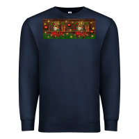Navy oh holy night Premium Sweatshirt - BundleAndBundleShop