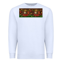 White oh holy night Premium Sweatshirt - BundleAndBundleShop
