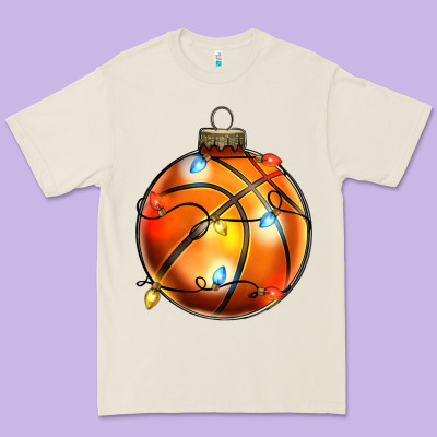 Christmas  Baskerball Premium Tee Designed By Zillion Design Studio