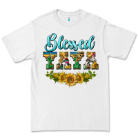 White blessed yaya Premium Tee - BarkalooDesign