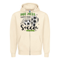 Sandshell hot mess always stressed soccer mama stanley cup Zipper Hoodie - MaliasSmallBusiness