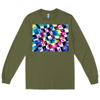 Army Green tie dye colourful race flag background 3200x2400 Long Sleeve Tee - AdoDesignShop