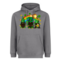 Storm St. Patrick's afro gnomies with rainbow Heavyweight Hoodie - BundleAndBundleShop