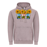 Vintage Zinc american sunflower mason jar Vintage Hoodie - HRA Design Shop