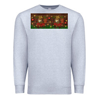 Heather Grey Oh Holy Night Premium Sweatshirt - BundleAndBundleShop