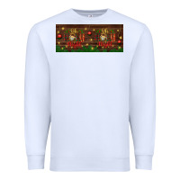 White Oh Holy Night Premium Sweatshirt - BundleAndBundleShop