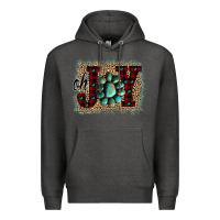 Charcoal Heather Oh Joy Christmas Premium Hoodie - Bettercallsaul