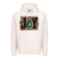 Pale Pink Oh Joy Christmas Premium Hoodie - Bettercallsaul