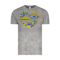 Cloud Rock down syndrome awareness heart Vintage Tee - Artiststas