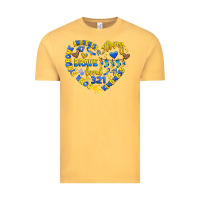 Vintage Mustard down syndrome awareness heart Vintage Tee - Artiststas