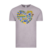 Vintage Zinc down syndrome awareness heart Vintage Tee - Artiststas
