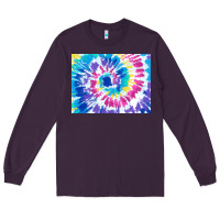 Plum tie dye background colourful leopard 2 3200x2400 Long Sleeve Tee - AdoDesignShop