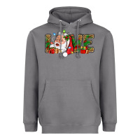 Storm Love And Santa With Gift Boxes Heavyweight Hoodie - BundleAndBundleShop