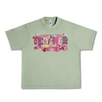 Oil Green breast cancer teacher Urban Heavy Tee - Artiststas