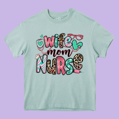 Heavy Core Tee wife mom nurse