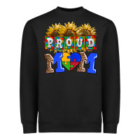 Black proud mom Heavyweight Sweatshirt - AdoDesignShop