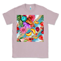 Lilac flowers ice cream fruit Classic Tee - BundleAndBundleShop