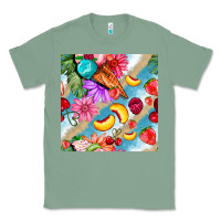 Sage flowers ice cream fruit Classic Tee - BundleAndBundleShop