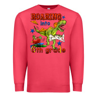 Cardinal roaring into 6th grade Premium Sweatshirt - BundleAndBundleShop