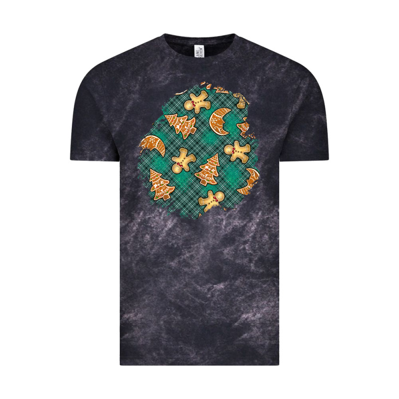 Christmas Gingerbread Cookies Patch Vintage Tee by BundleAndBundleShop | Teevron