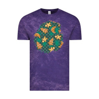 Cloud Purple christmas gingerbread cookies patch Vintage Tee - BundleAndBundleShop