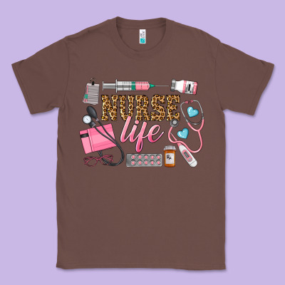 Western Nurse Life Classic Tee Designed By Lillyallendesigns