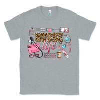Heather Grey Western Nurse Life Classic Tee - LillyAllenDesigns