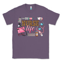 Lavender Western Nurse Life Classic Tee - LillyAllenDesigns