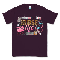 Plum Western Nurse Life Classic Tee - LillyAllenDesigns