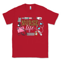Red Western Nurse Life Classic Tee - LillyAllenDesigns