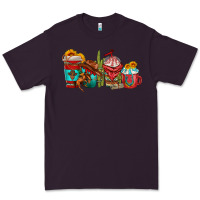 Plum cowboy coffee cups Premium Tee - texasbilliewilder