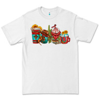 White cowboy coffee cups Premium Tee - texasbilliewilder
