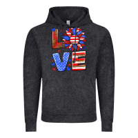 Vintage Black love america sunflower Vintage Hoodie - HRA Design Shop