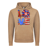 Vintage Coffee love america sunflower Vintage Hoodie - HRA Design Shop