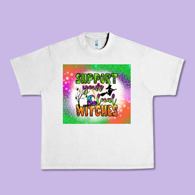 Supports Your Local Witches Tumbler Urban Heavy Tee Designed By Bundleandbundleshop