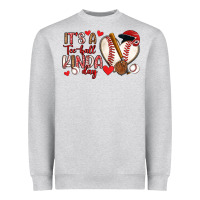 Heather Grey it s a tee ball kinda day baseball Heavyweight Sweatshirt - Artiststas