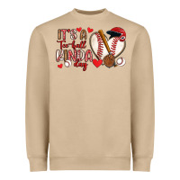 Mushroom it s a tee ball kinda day baseball Heavyweight Sweatshirt - Artiststas