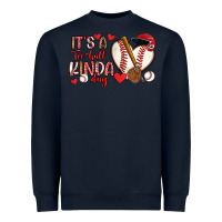 Navy it s a tee ball kinda day baseball Heavyweight Sweatshirt - Artiststas