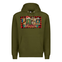 Army Green Papa Claus Premium Hoodie - Bettercallsaul
