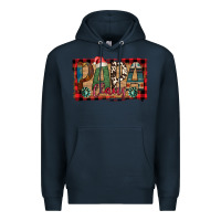Navy Papa Claus Premium Hoodie - Bettercallsaul