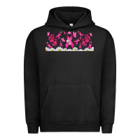 Pigment Black cancer ribbon with daisy Urban Hoodie - TumblerDesignByShophia