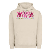 Pigment French Oak cancer ribbon with daisy Urban Hoodie - TumblerDesignByShophia