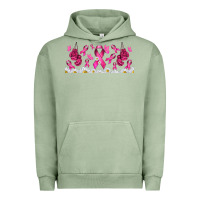 Pigment Oil Green cancer ribbon with daisy Urban Hoodie - TumblerDesignByShophia