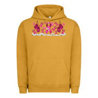 Pigment Peanut Butter cancer ribbon with daisy Urban Hoodie - TumblerDesignByShophia